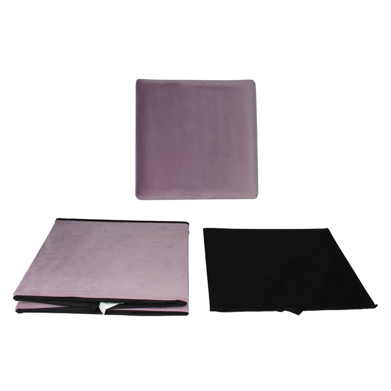 Modern Foldable Fabric Cube Storage Stool Ottoman