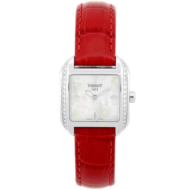 Tissot Women's T-Wave Mother of Pearl Dial Watch - T02136571 - Mother of Pearl - One Size