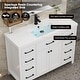 preview thumbnail 143 of 143, Modern Bathroom Vanity with Sink & Faucet Storage Cabinet Set
