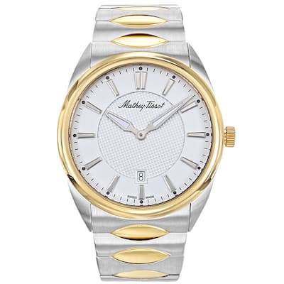 Mathey Tissot Men's Classic White Dial Watch - H791BI - 6 (36)