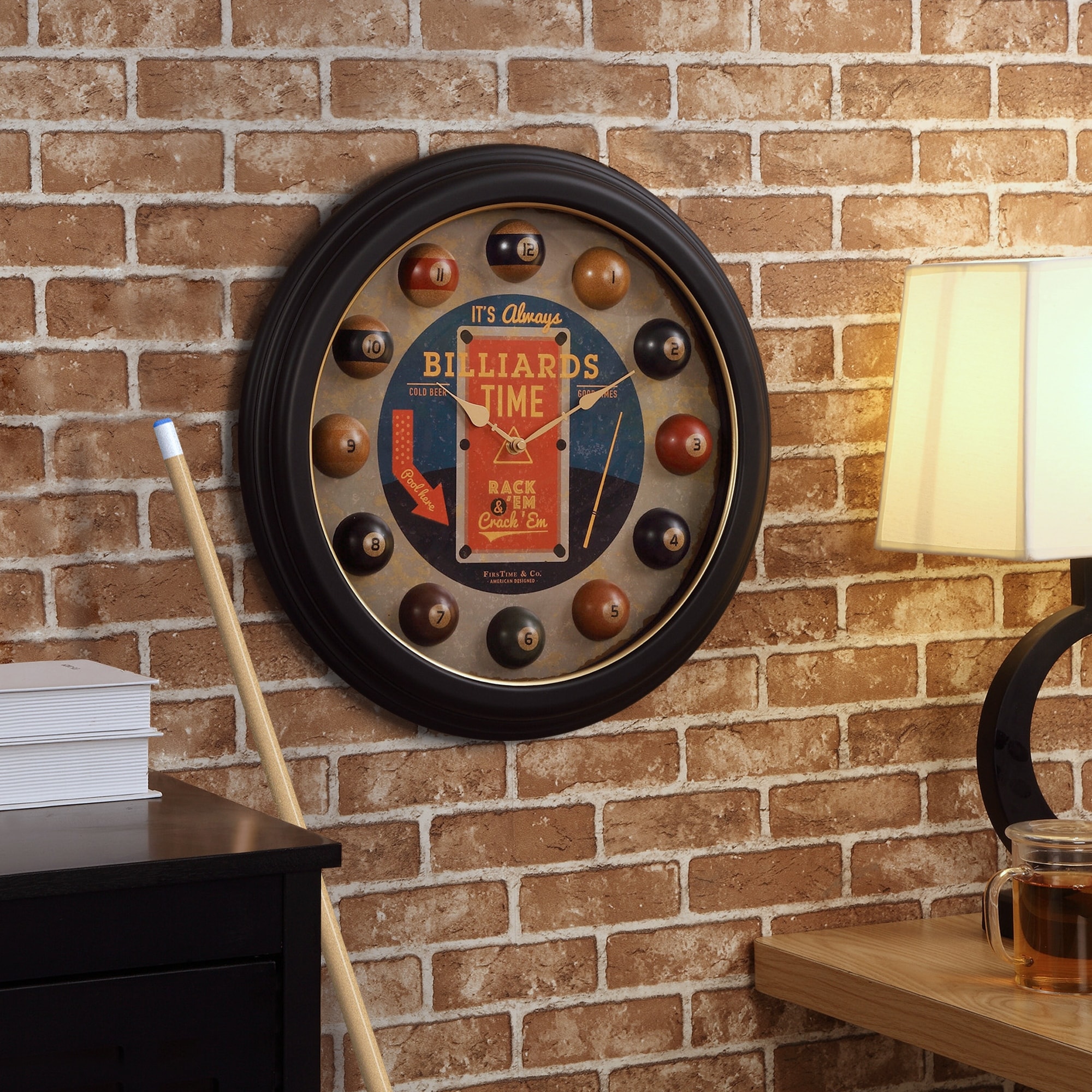FirsTime & Co. Billiards Time Clock, Plastic - Bed Bath & Beyond