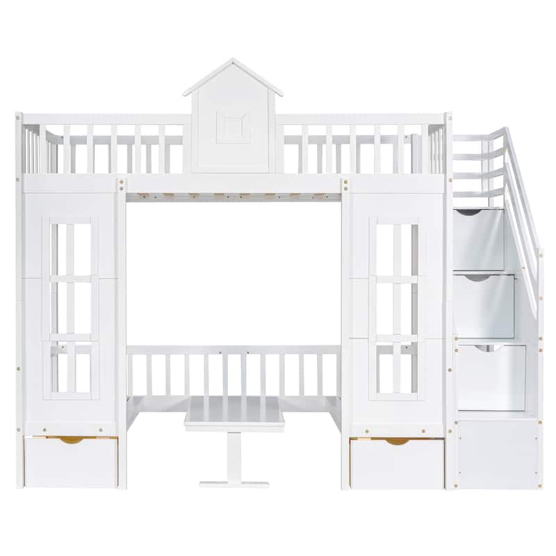 Twin-over-Twin Bunk Bed