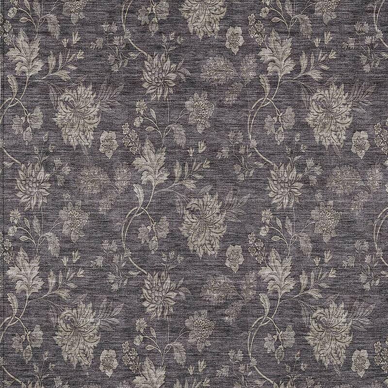 HomeRoots Floral Transitional Rectangle Outdoor Rug
