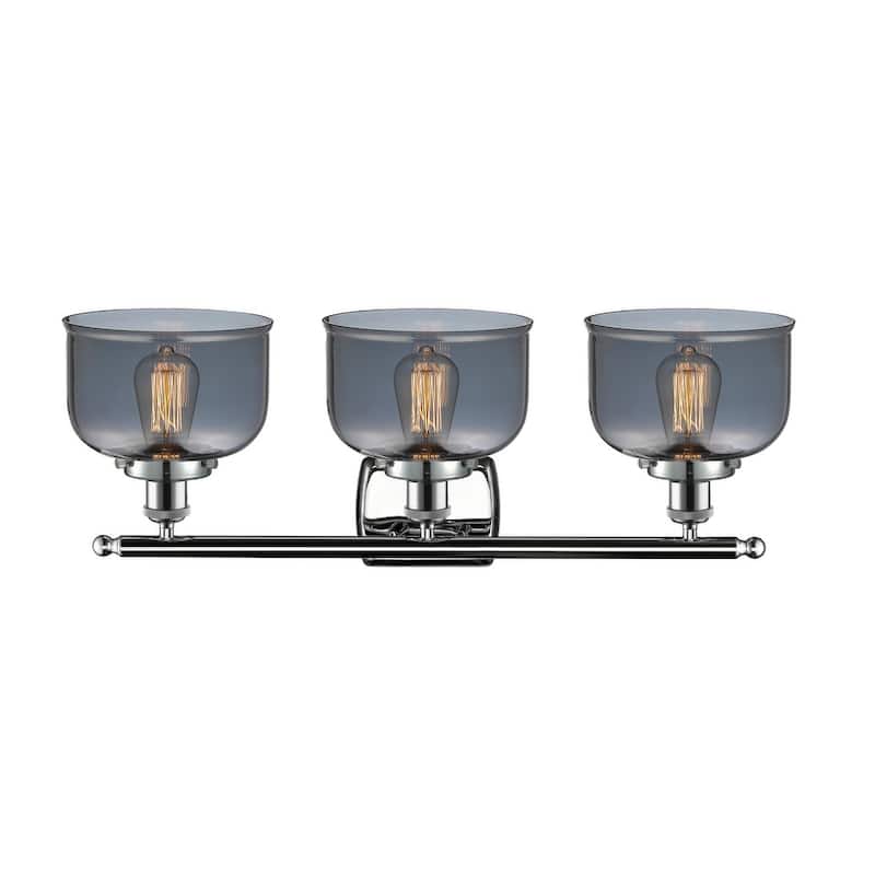 Innovations Lighting Large Bell 3 Light 26" Wide Vanity Light
