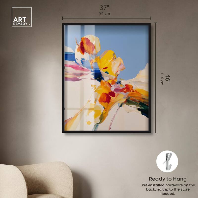 Flippant Bloom II Shadowbox by Art Remedy