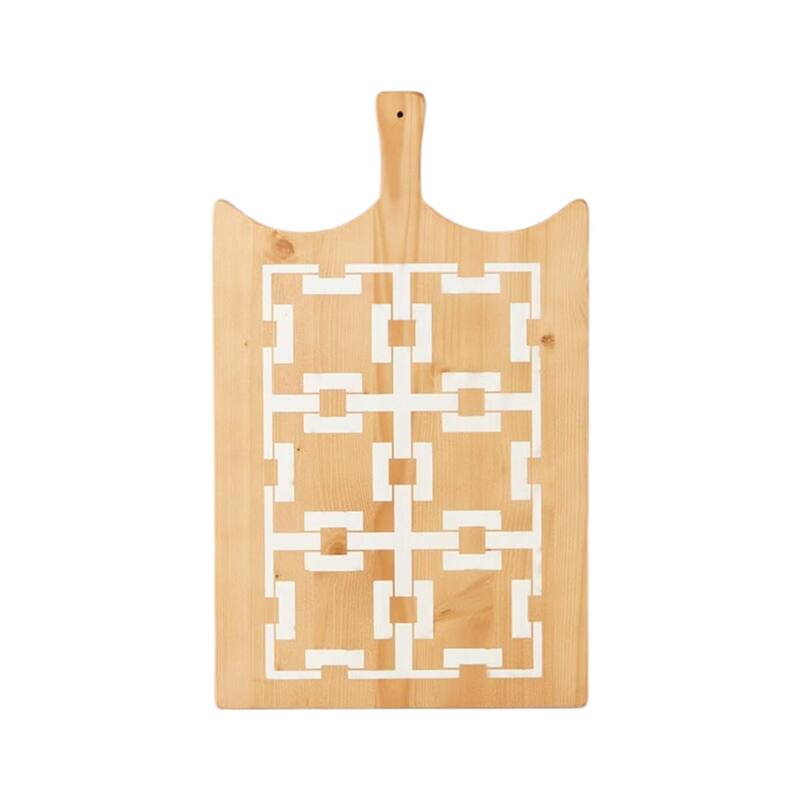 etuHOME European Inspired Wood Serving Board