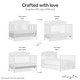 preview thumbnail 4 of 3, Dream On Me Storybrooke 5 in 1 Convertible Crib - White