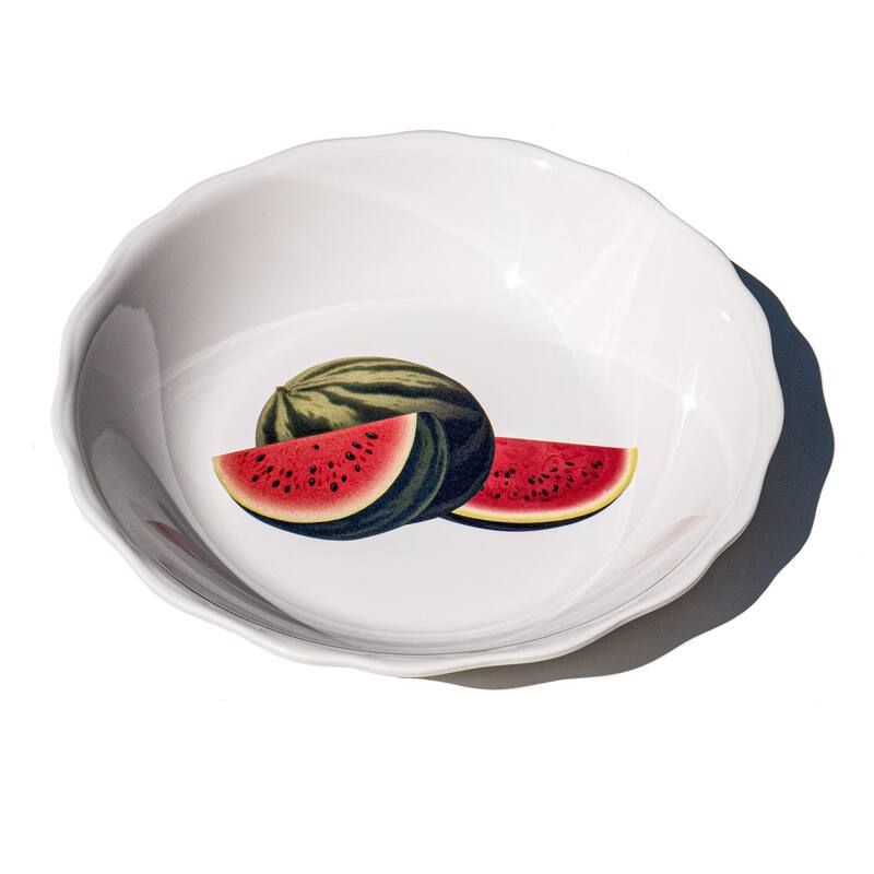 Abode Homewares Fruitstand Melamine Serving Bowl - Multicolor - 13.9" - Multicolor