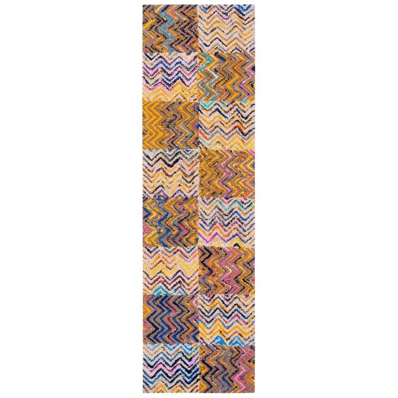 SAFAVIEH Handmade Nantucket Myriame Contemporary Cotton Rug