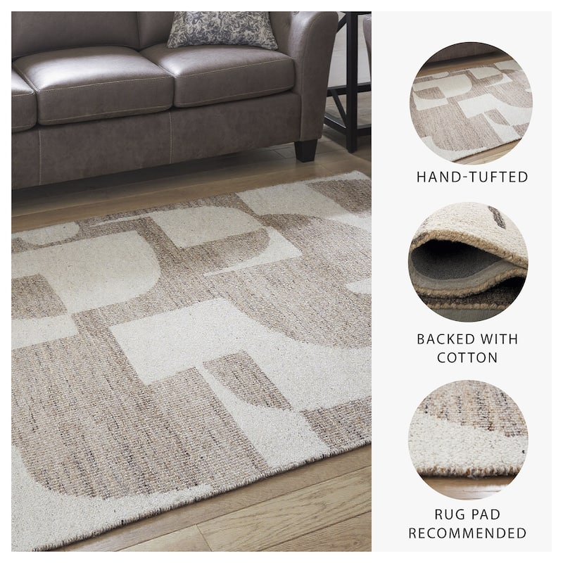 Signature Design by Ashley Brynnfield Beige/Brown Rug