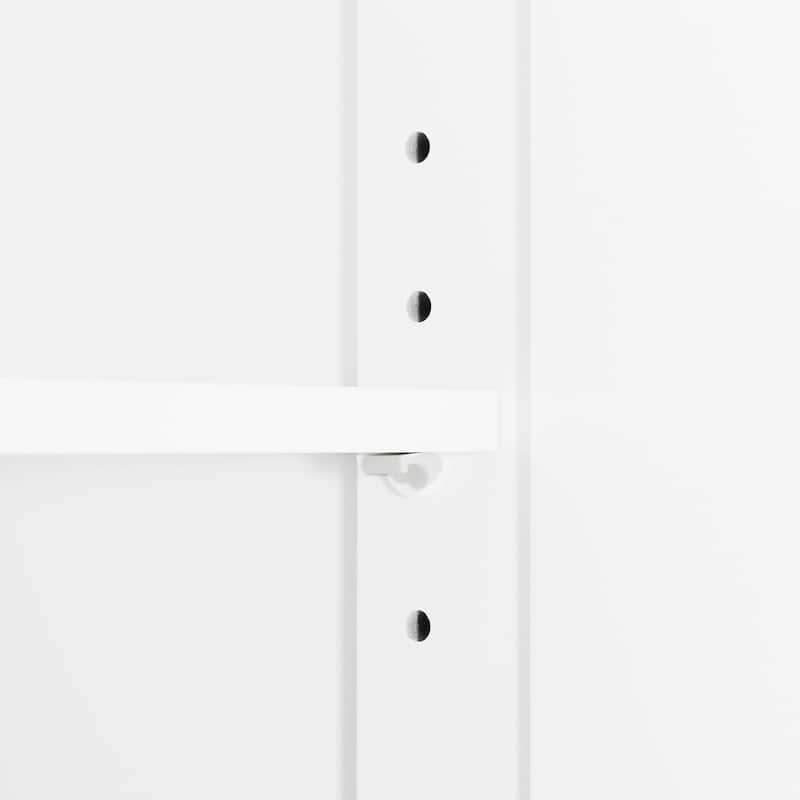 Modern Wooden Bathroom Linen Cabinet