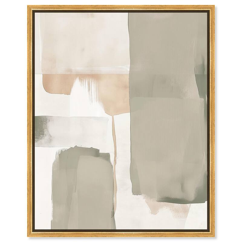 Autumn Reverie One Canvas by Art Remedy - 30" x 36" - Gold