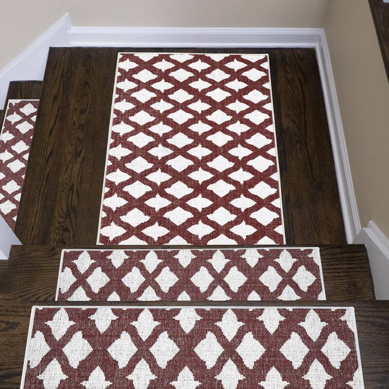 Sussexhome Heavy Duty Ultra Thin Non Slip Washable Cotton Indoor Rug - 2' x 3'