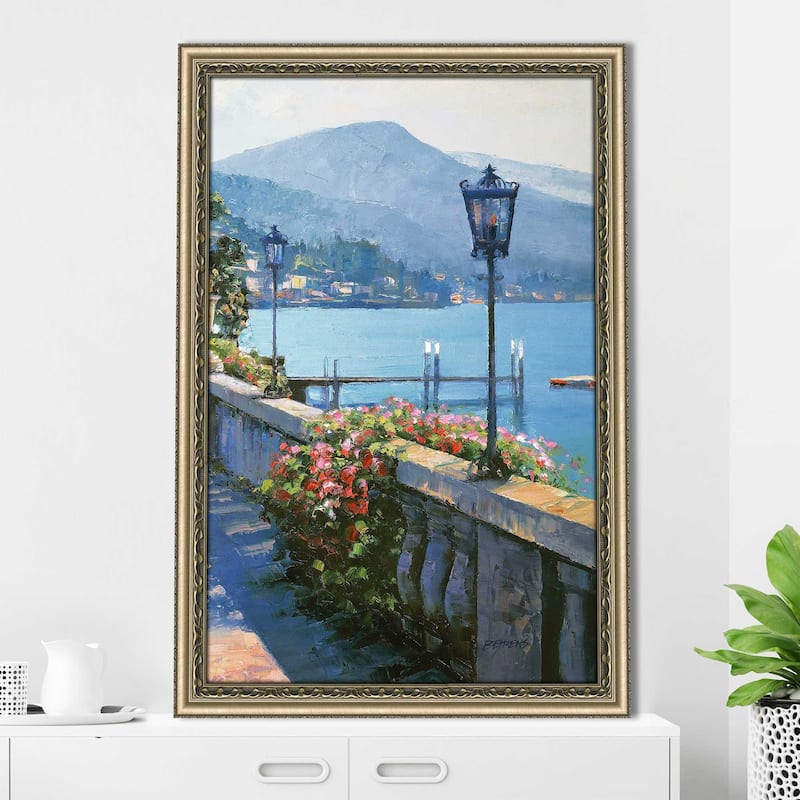 "Bellagio Promenade" by Howard Behrens II Print on Acrylic