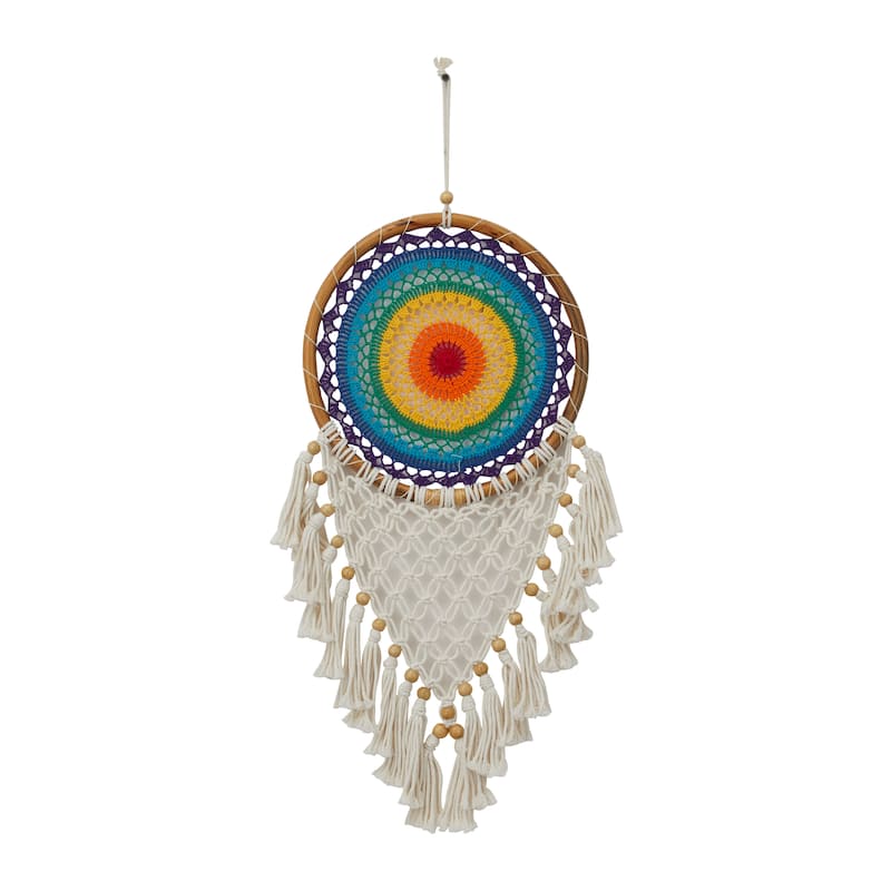 Cotton Bohemian Dreamcatcher Wall Decor