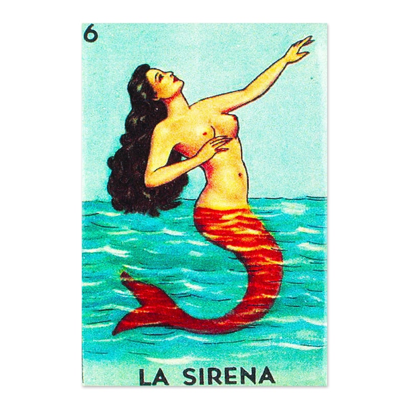 Novica Handmade Alluring Ocean Decoupage Wood Magnet