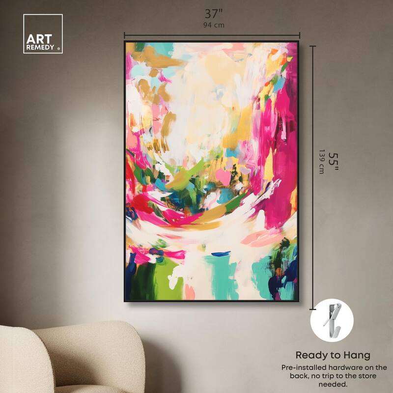 Deep Bloom I Canvas by Art Remedy
