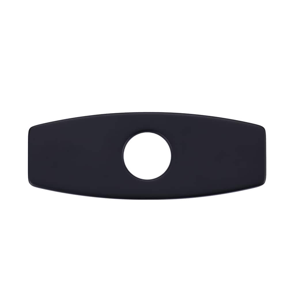 WOWOW Stainless Faucet Deck Plate, Fits 1 to 3 Hole Sinks, 5 Finishes