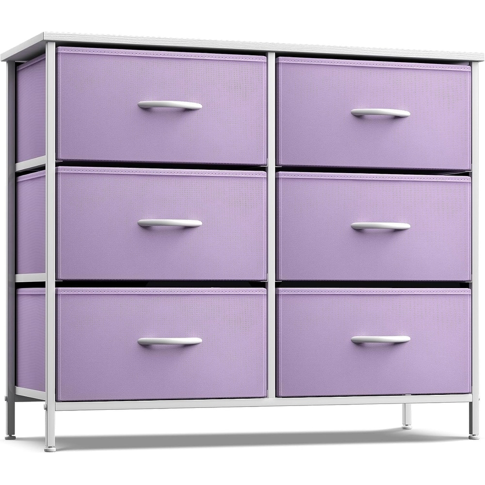 dark purple dresser for Bedroom with 4 Storage Drawers Floral Damask Deep Black Ornate Vintage Baroque Style Dressers Chest of Drawers Steel Framed Fabric Organizers for Closet Living Room and pajamas Purple Dressers - Overstock