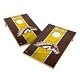 preview thumbnail 1 of 3, Vintage Western Michigan University Broncos Regulation 2x4 Cornhole Set