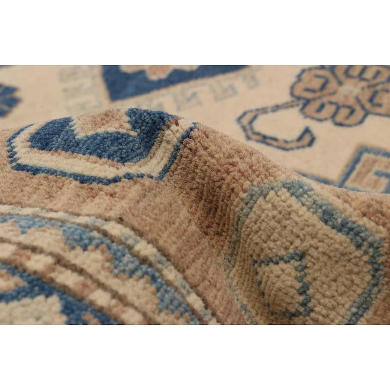 ECARPETGALLERY Hand-knotted Finest Ghazni Brown Wool Rug - 6'1 x 8'9