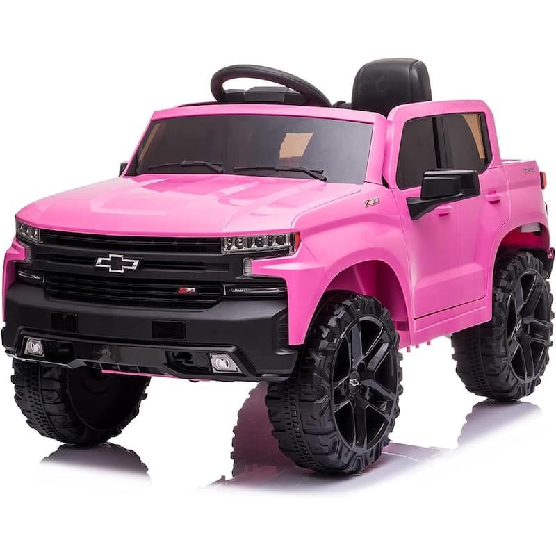 12V Kids Ride on Truck - Pink