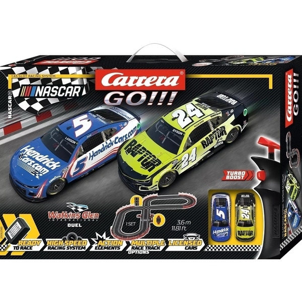 Carrera Go Nascar Watkins Glen Duel Slot Car Racing Set - Bed Bath