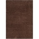 preview thumbnail 119 of 202, SAFAVIEH Laguna Shag Verdiana Solid Color 2-inch Thick Rug. 4' x 6' - Brown