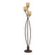preview thumbnail 5 of 3, Everren Soan 65.0" Height Floor Lamps, Copper Bronze With Gold - Brown