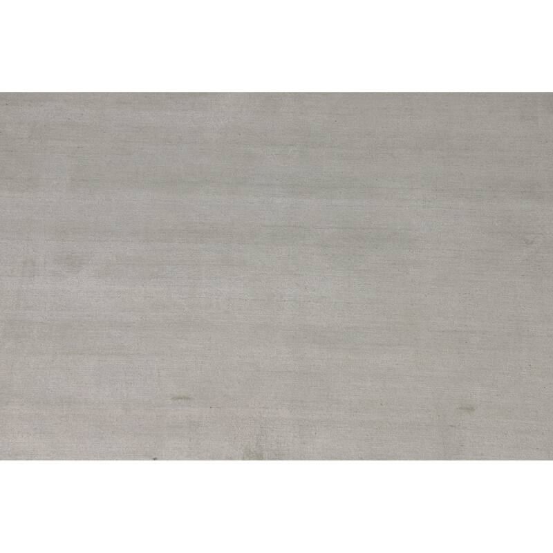 Green Gabbeh Oriental Square Area Square Rug Hand-Knotted Wool Carpet - 9'4" x 10'0"