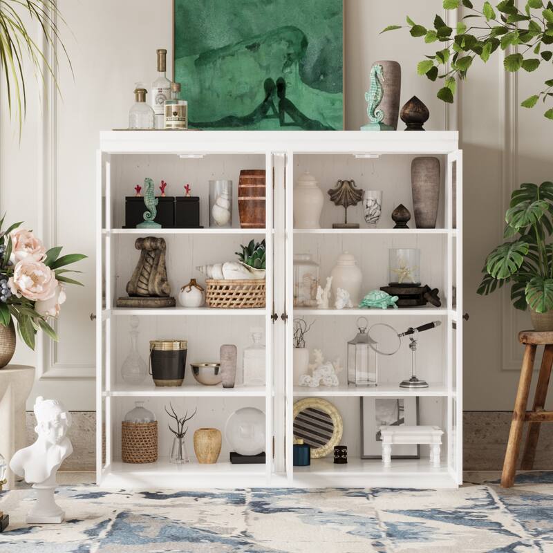Contemporary Elegance and Versatile Sideboard Bookshelf Bookcase