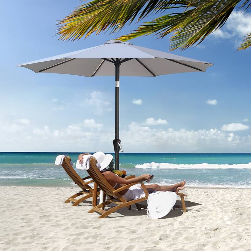 ABCCANOPY 9FT Patio Umbrella with Push Button Tilt