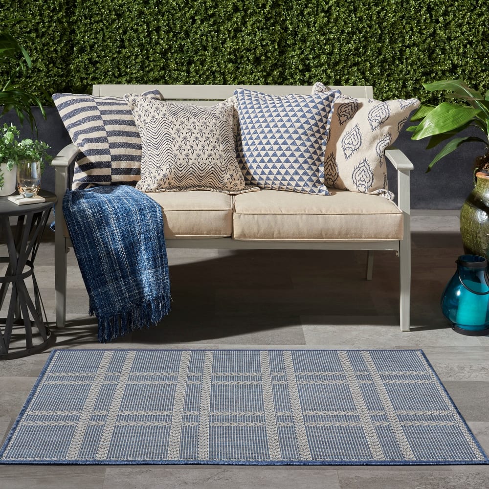 Nourison Horizon Indoor/Outdoor Geometric Area Rug