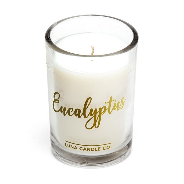 Strong Scented, Eucalyptus Natural Soy Candle, 6Oz. USA