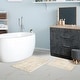 preview thumbnail 38 of 38, Superior Cotton Solid Non-slip Backing 2-Piece Bath Rug Set