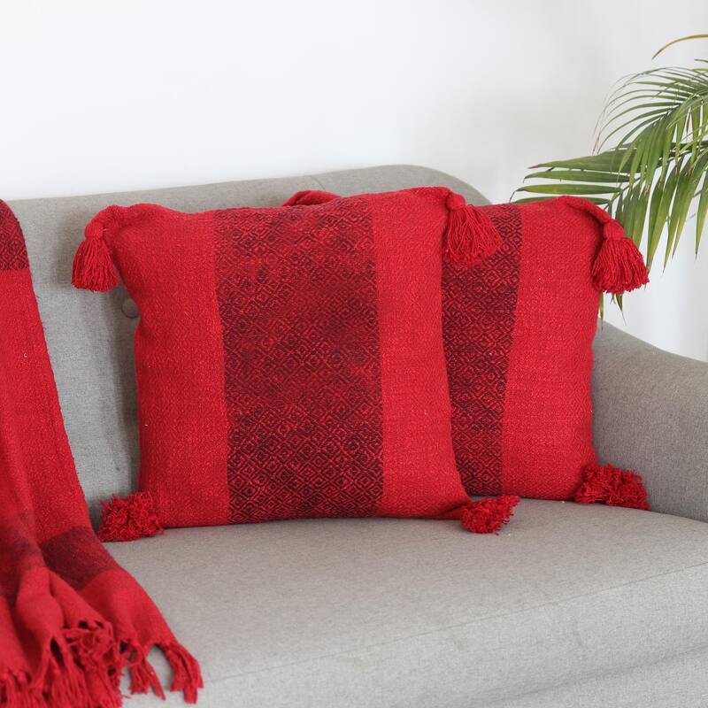 Novica Handmade Celebrate The Magic Cotton Cushion Covers (Pair)