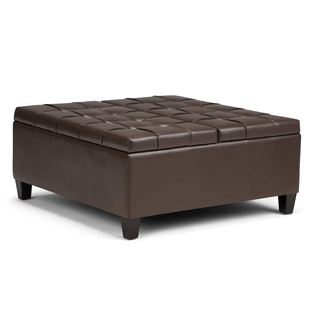 Coffee Table Storage Ottoman