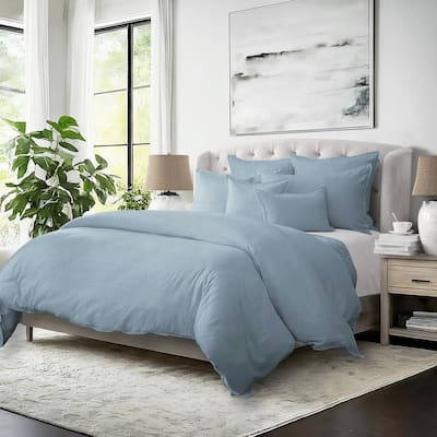 6ix Tailors Elsie Cornflower 8 Piece Designer Coverlet Set