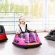 preview thumbnail 10 of 16, Aosom 12V Bumper Car for Kids 1.5-5 Years Old, Electric Ride On Bumper with 360 Degree Spin 2-4 Years - Pink