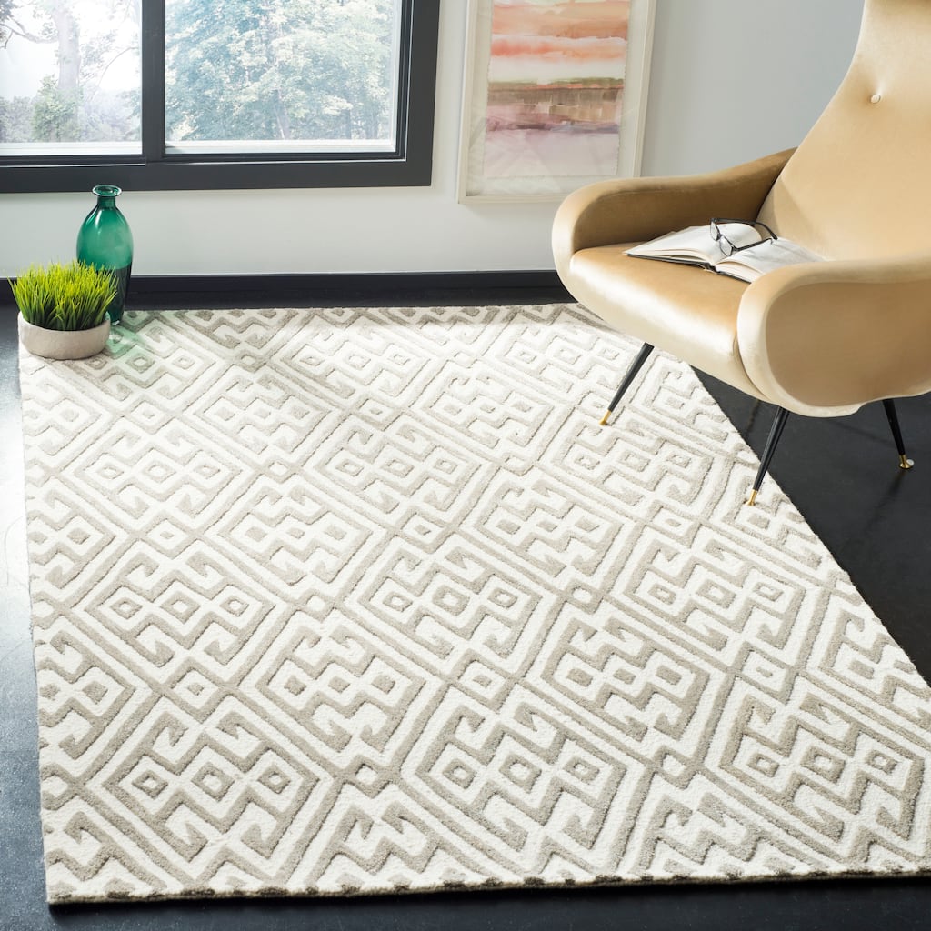 SAFAVIEH Handmade Cambridge Siri Modern Wool Rug