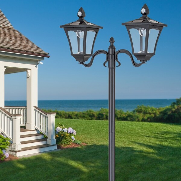Motion post light top