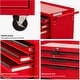 preview thumbnail 14 of 15, 7-Drawer Rolling Metal Tool Box Chest Cabinet with Wheels and Cylinder Locking for Garage,Warehouse,Work Shop
