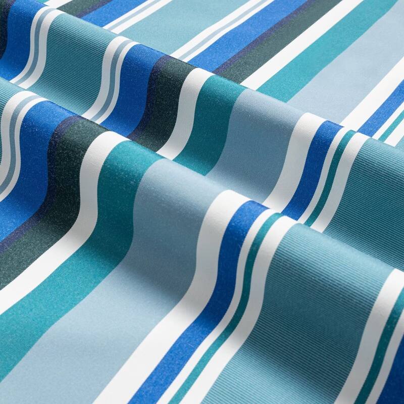 Outdoor Stripe Privacy Protected Grommet Panel