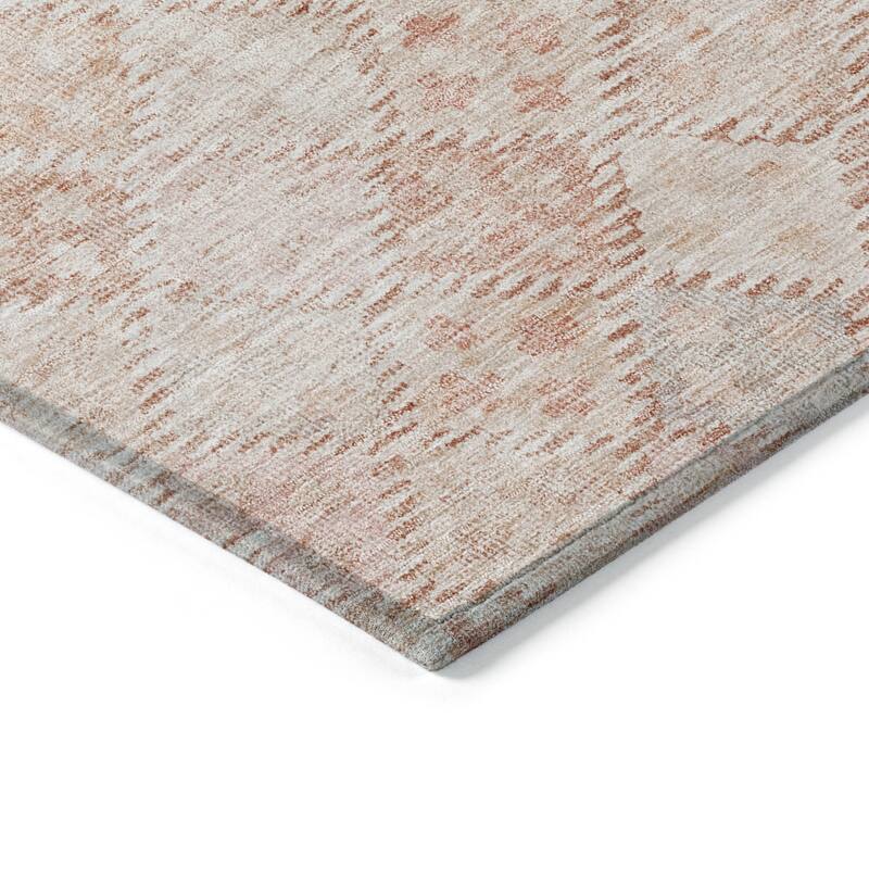HomeRoots Geometric Transitional Rectangle Outdoor Rug