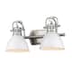 Option Pewter with Matte White Shades