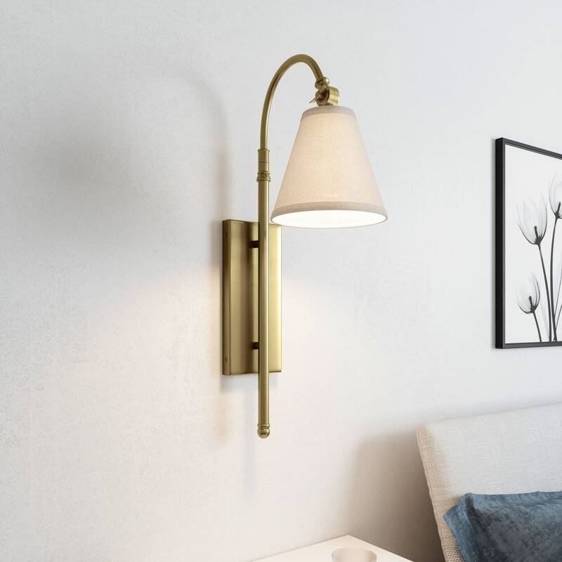 Brio Lighting Danica - 1 Light Dimmable Wall Sconce