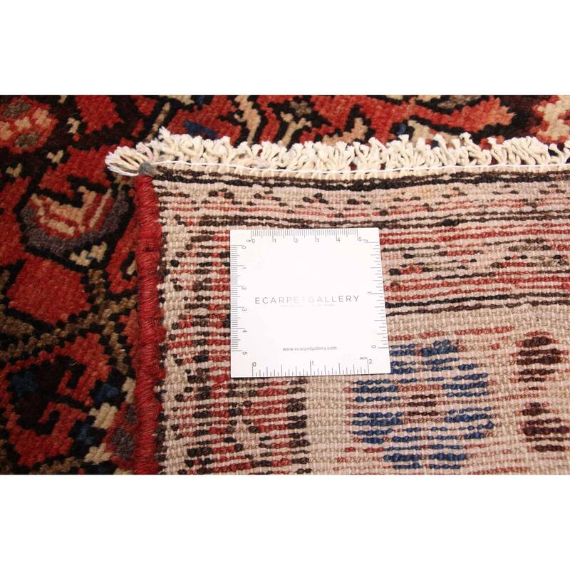 ECARPETGALLERY Hand-knotted Andelz Light Red Wool Rug - 3'8 x 11'1