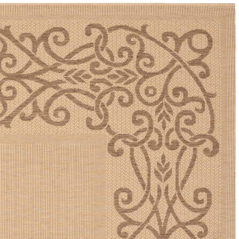 SAFAVIEH Courtyard Marylou Waterproof Patio Backyard Rug