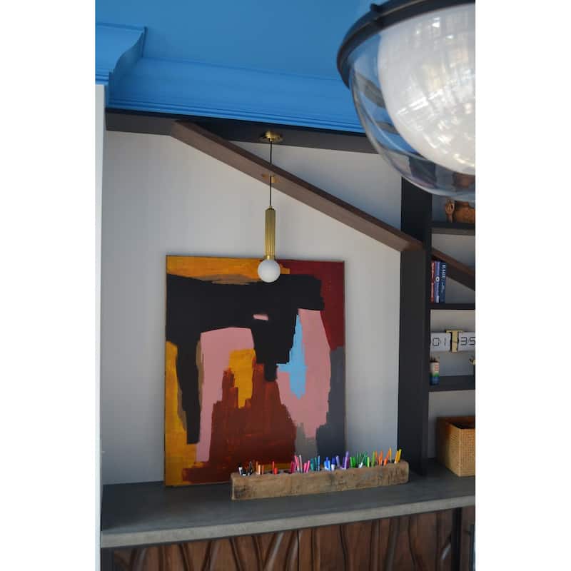 Hudson Valley Lighting Reade 5" Wide LED Mini Pendant