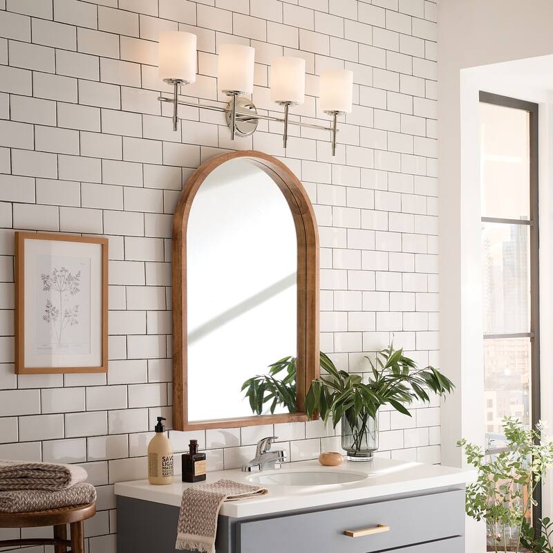 Kichler 55143 Ali 4 Light 33" Wide Vanity Light with Frosted Glass